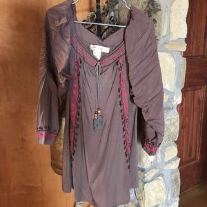 Urbanmangoez Brown Maxi Dress